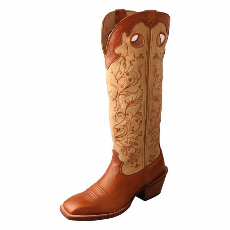 Twisted X Ladies 16" Wide Square Toe Buckaroo Boots