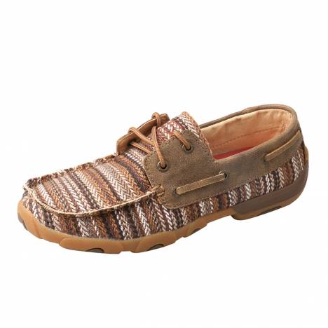 Twisted X Ladies Boat Shoe Driving Mocs