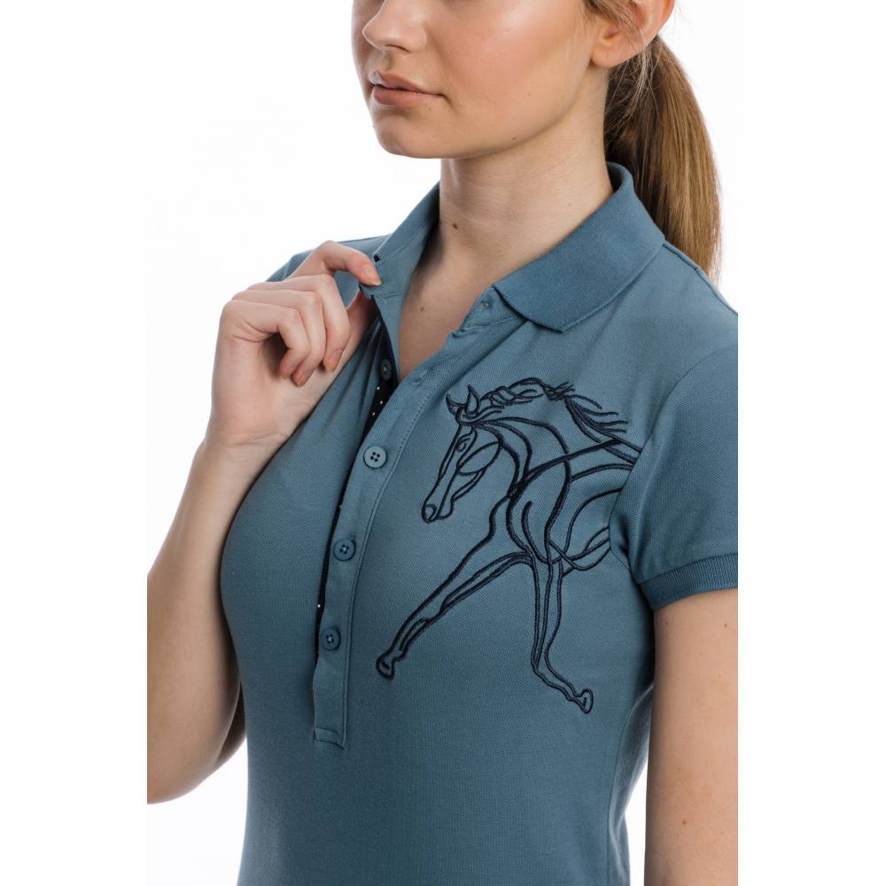 Horseware Ladies Flamboro Pique Polo Shirt HorseLoverZ