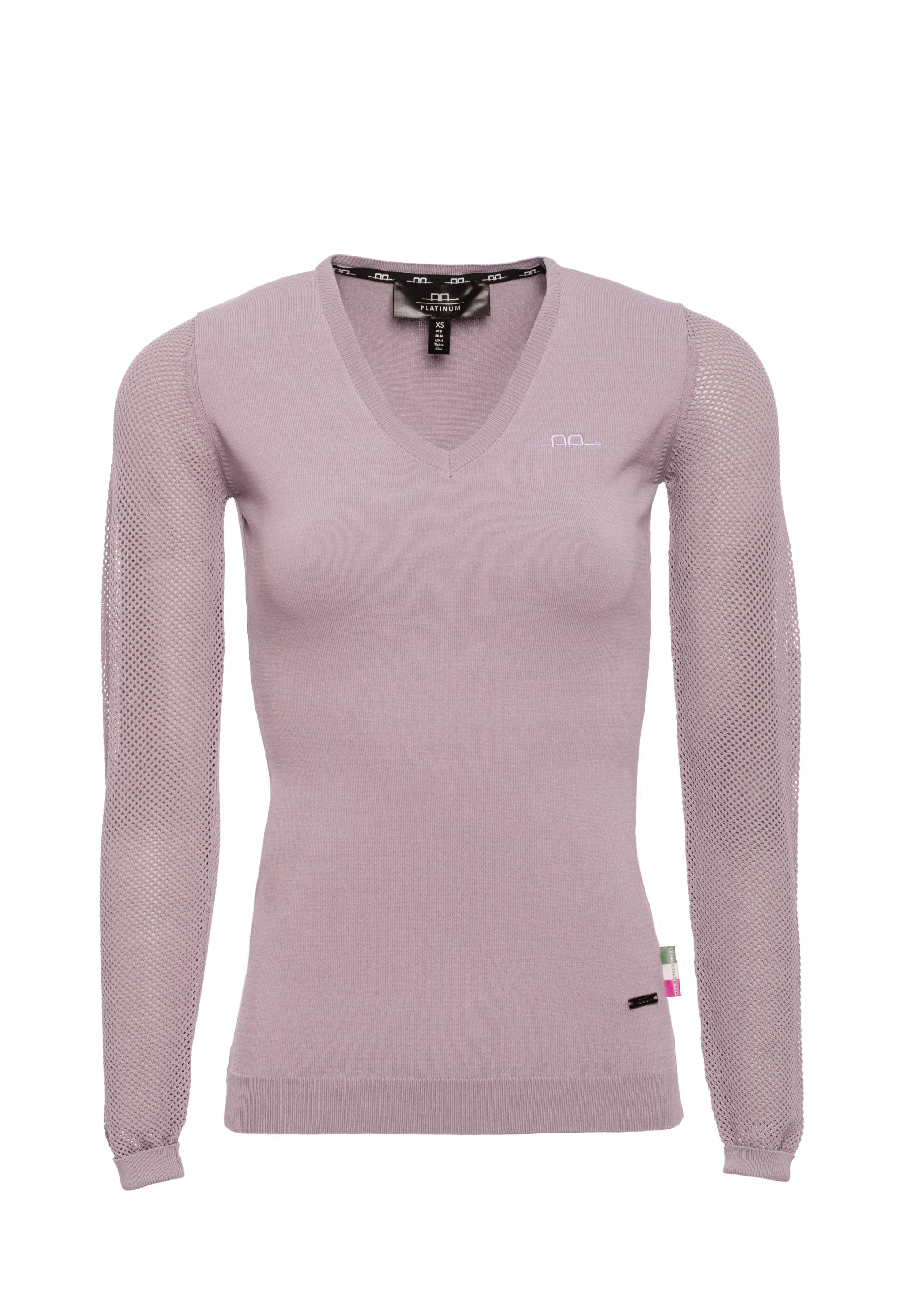 Alessandro Albanese Ladies Sweater with Perforated Sleeves
