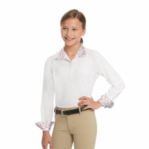Ovation Kids Ellie Tech Long Sleeve Show Shirt
