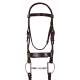 Ovation Classic Wide Hunt Bridle with Laced Reins