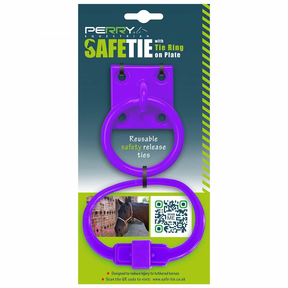 Perry SafeTie with Tie Ring on Plate HorseLoverZ