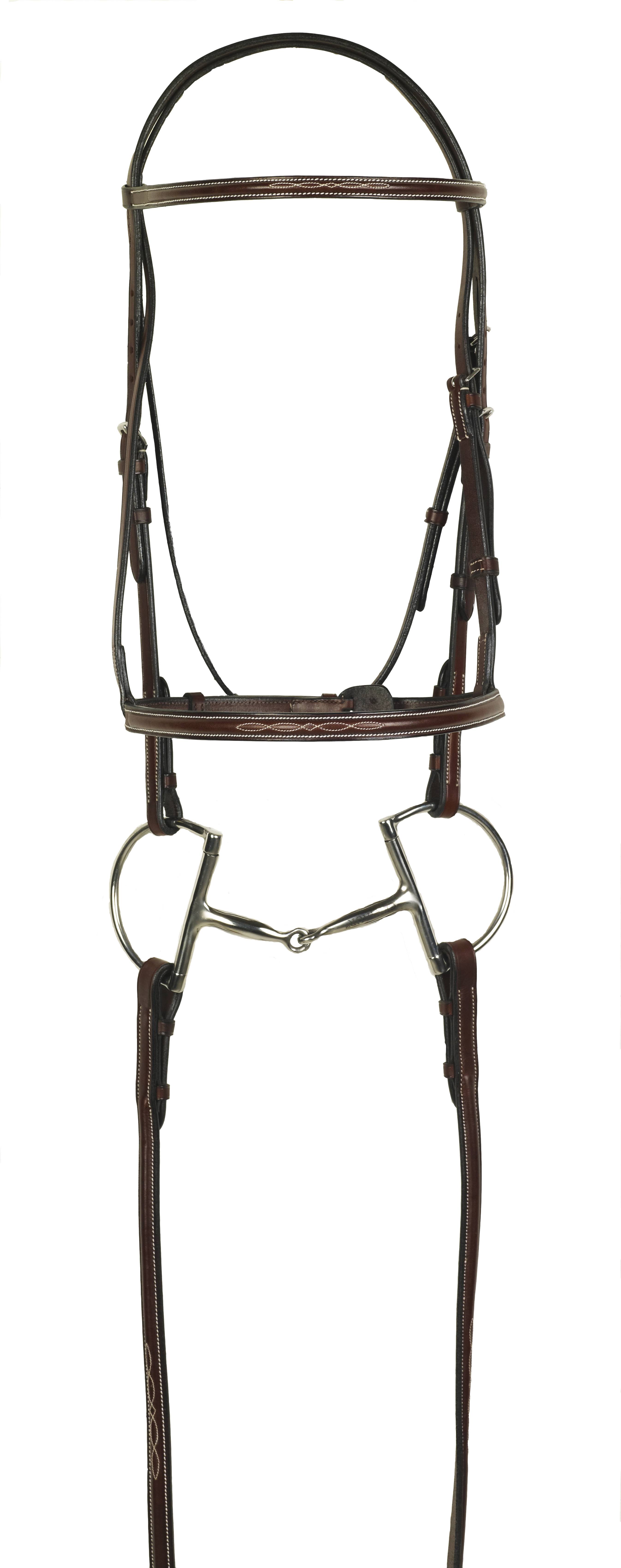 HK Americana Fancy Bridle w Lace Reins