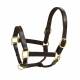 HK Americana Fancy Stitched Self-Padded Leather Halter