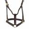 Huntley Equestrian Sedgwick Premium Leather Triple Stitched Halter With Snap