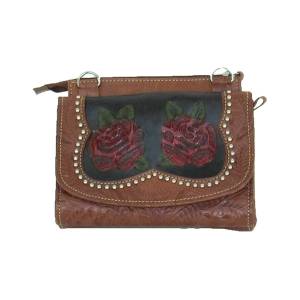 American West Roses Are Red Small Crossbody Bag