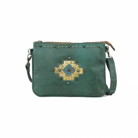 American West Navajo Soul Multi-Compartment Crossbody Bag