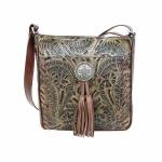 American West Lariats And Lace Messenger Bag