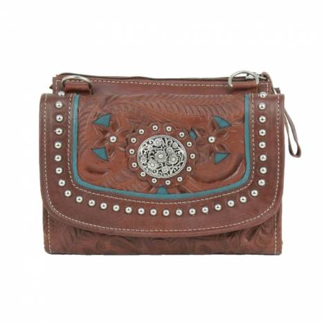 American West Lady Lace Crossbody Bag/Wallet