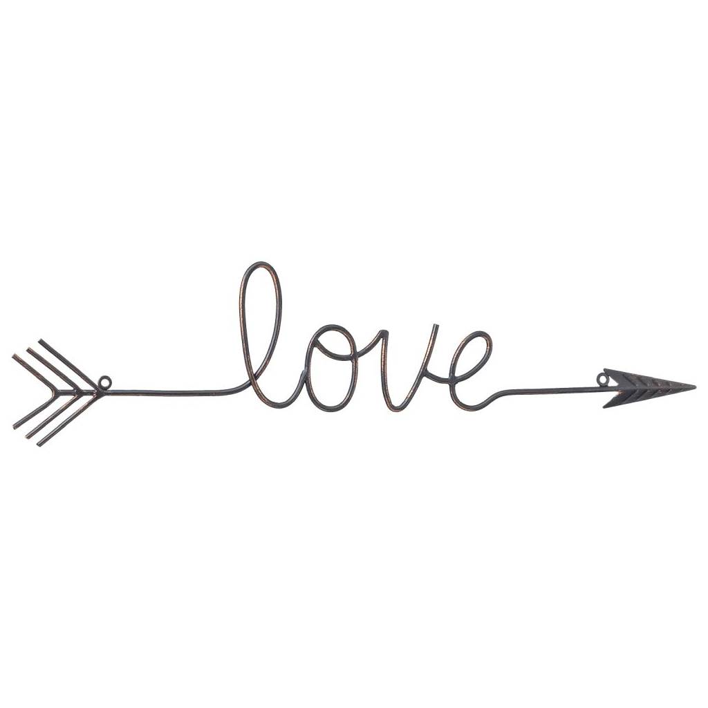 Gift Corral Love Arrow Wall Hanging