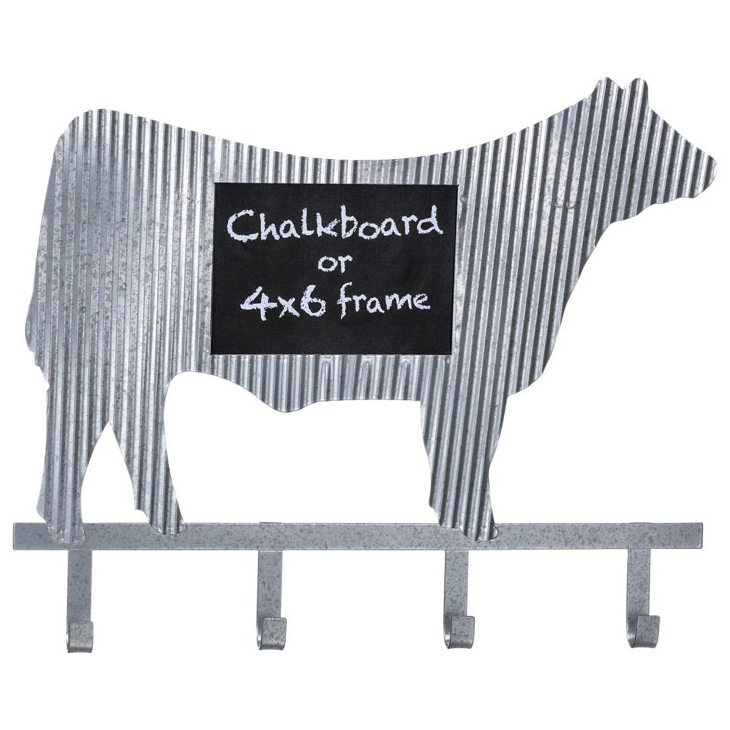 Gift Corral Metal Steer Chalkboard