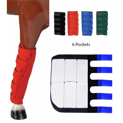 Neoprene Ice Boots - 6 Pockets