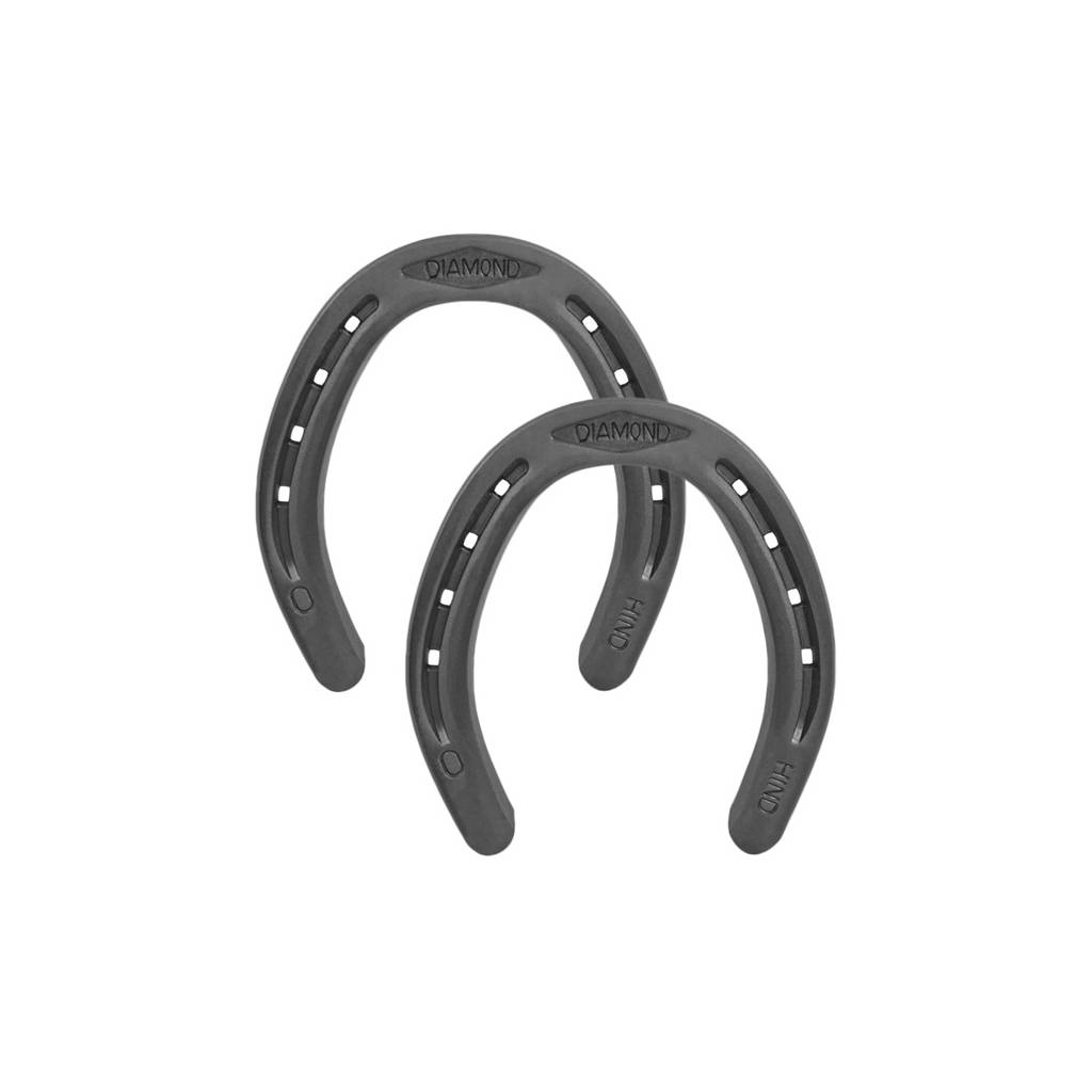 Diamond Plain Hind Horseshoes - Sold in Pairs