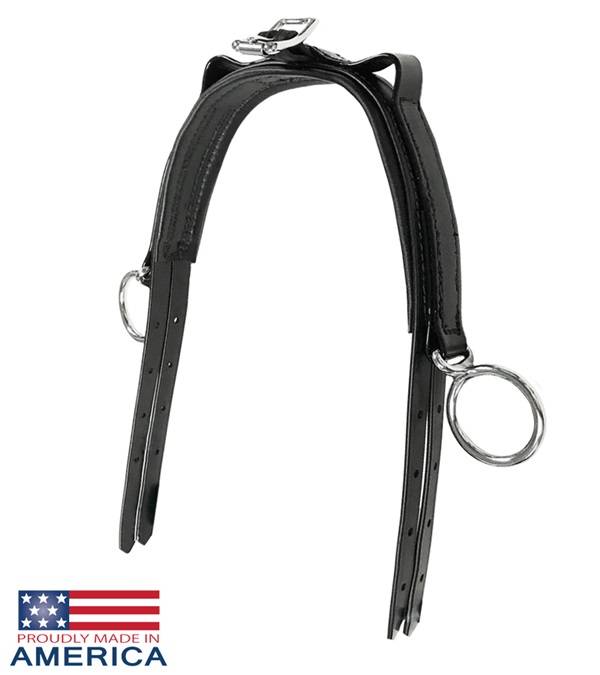 FW3899-BK Feather-Weight Side Check Bridle Crown sku FW3899-BK