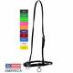 Feather-Weight Synthetic Two-Ring Race Halter