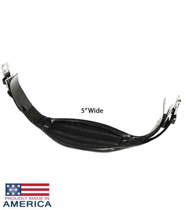 FW3888-LNG Feather-Weight Wide Shaped Quick Hitch Girth sku FW3888-LNG