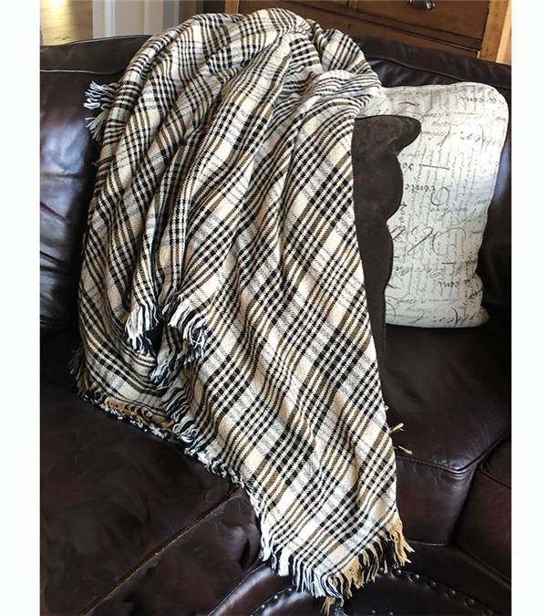 Baker Plaid Afghan