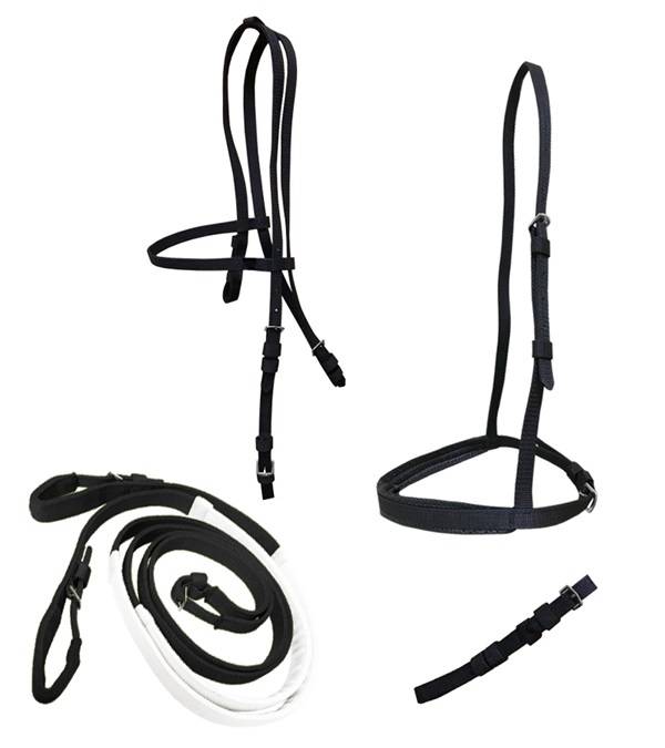 4348-WH Jacks Ultra Bridle Set with Buckle Reins sku 4348-WH
