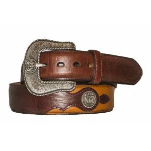 Jack Daniel's Old No.7 Western Belt with Conchos