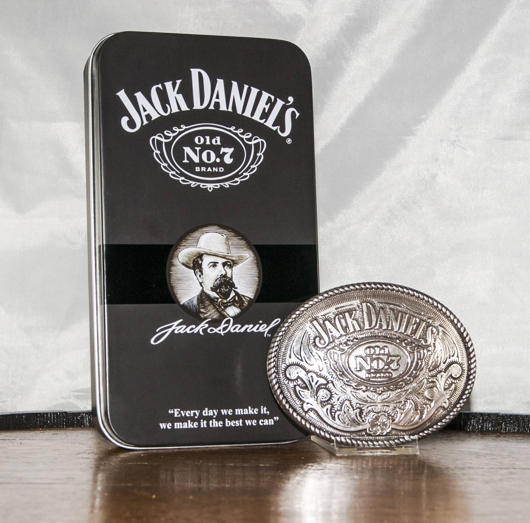 Jack Daniels Oval Old No.7 Western Buckle