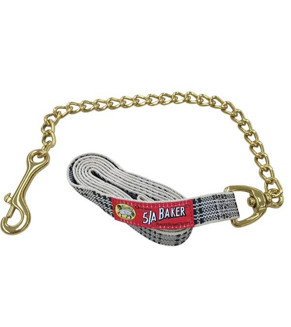 Baker Lead with 24" Solid Brass Chain