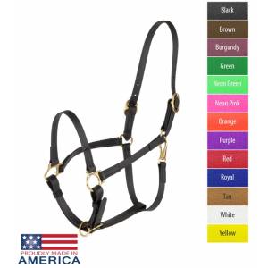 Feather-Weight Double Buckle Beta Halter with Adjustable Chin