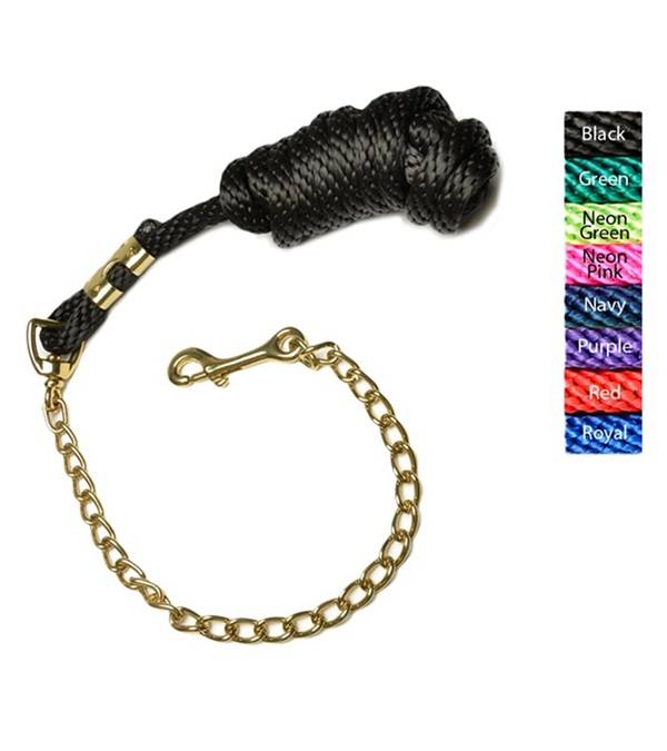 Jacks Poly Lead Rope with Chain