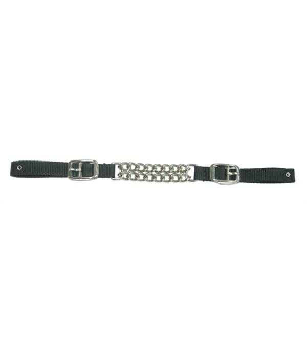 Jacks Double Row Round Link Curb Strap