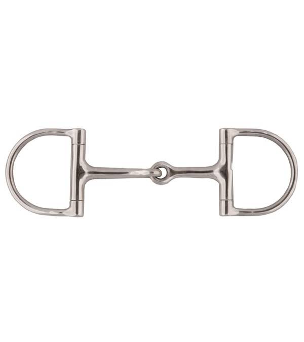 Jacks Jointed Mouth Dee Ring Snaffle Bit