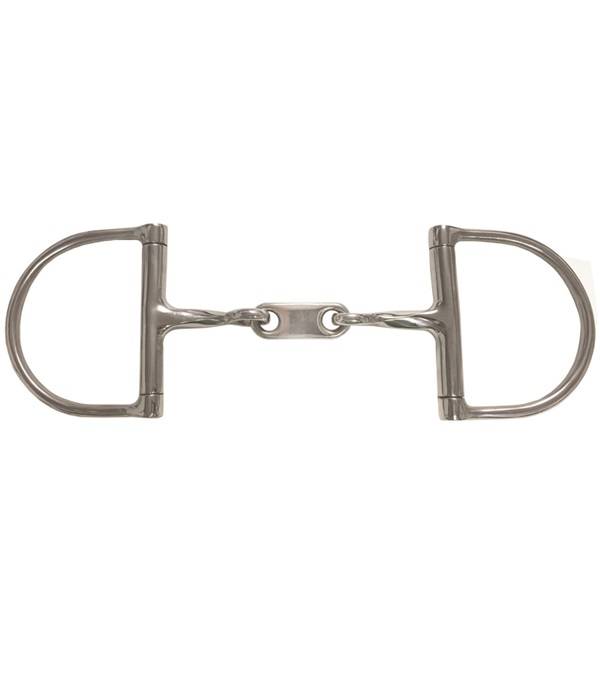 Jacks Dr. Bristol Twisted Double Jointed Dee Ring Bit