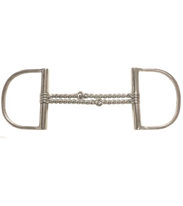 Jacks Double Twisted Wire Dee Ring Bit