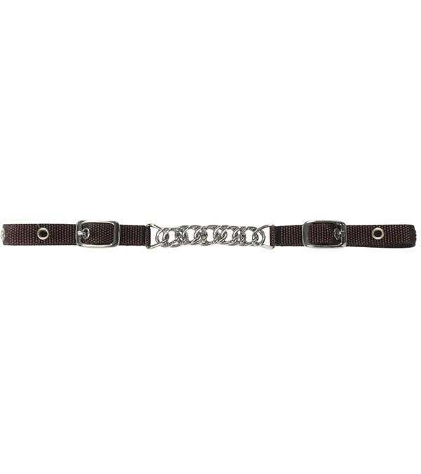 Jacks Flat Chain Nylon Curb Strap