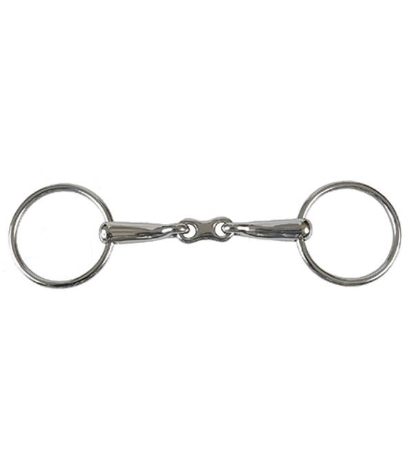 120-5 Jacks French Loose Ring Snaffle Bit with 16mm Mout sku 120-5