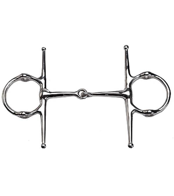 Jacks Full Cheek Gag Snaffle Bit