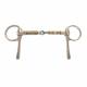 Jacks Half Cheek Jointed Snaffle Bit with Copper Rollers