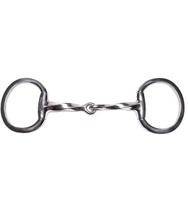 Jacks Twisted Eggbutt Snaffle Bit