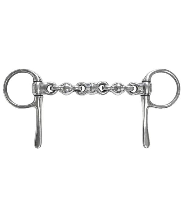 Jacks Waterford Stainless Steel Half Cheek Snaffle Bit