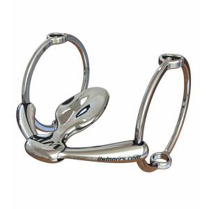 WTP (Winning Tongue Plate) Polo Gag Bit with Extended Plate & 67mm Rings