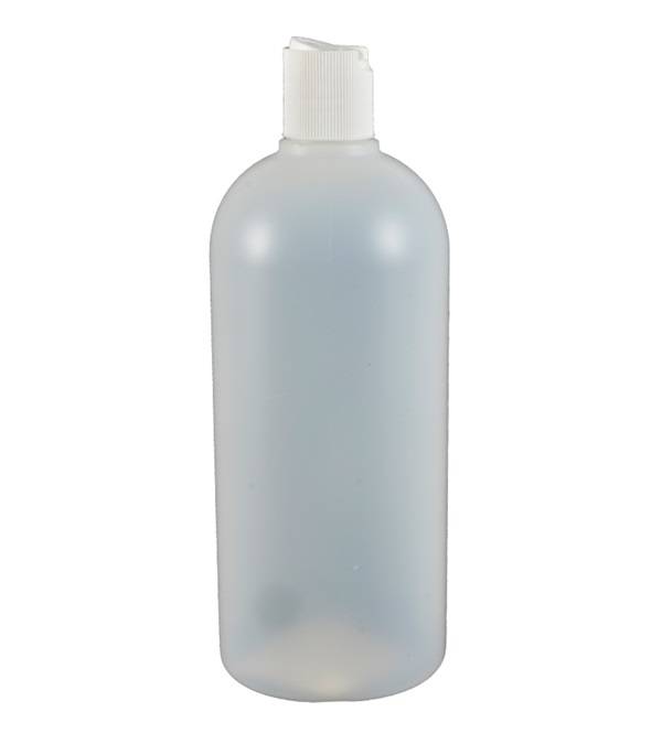 Clear Empty Quart Bottle