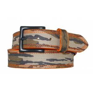 Mossy Oak Original Bottomland with Blaze Triple Stitch Belt