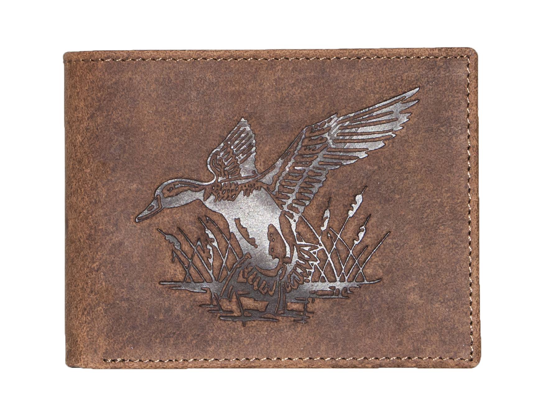 Mossy Oak Duck Embossed Billfold Wallet