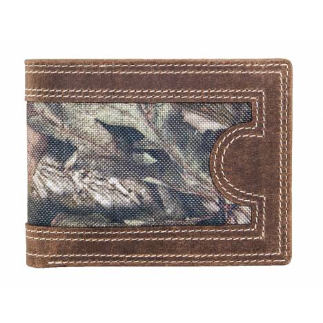 Mossy Oak Double-Stitched Wallet