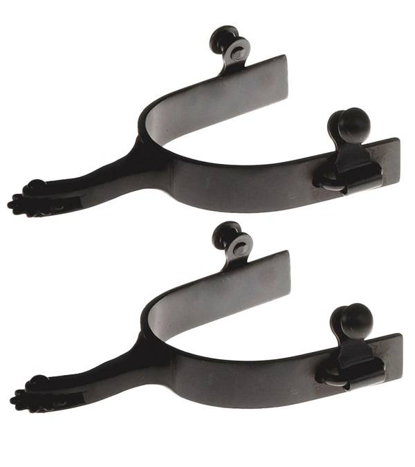 Jacks Offset Side Rowel Spurs