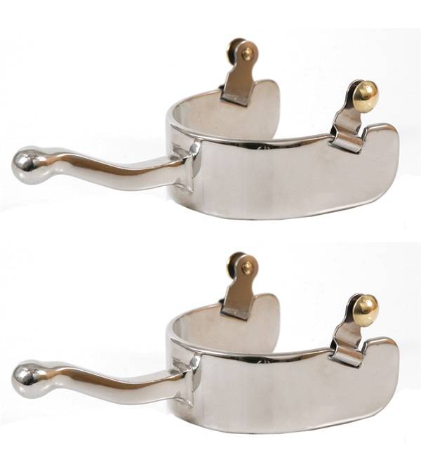 Jacks Equitation Offset Spurs - Sold in Pairs
