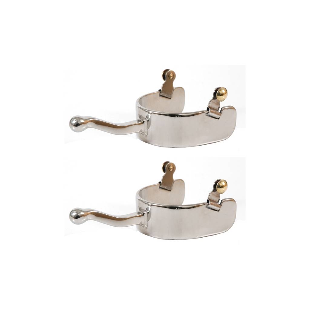 Jacks Equitation Offset Spurs - Sold in Pairs
