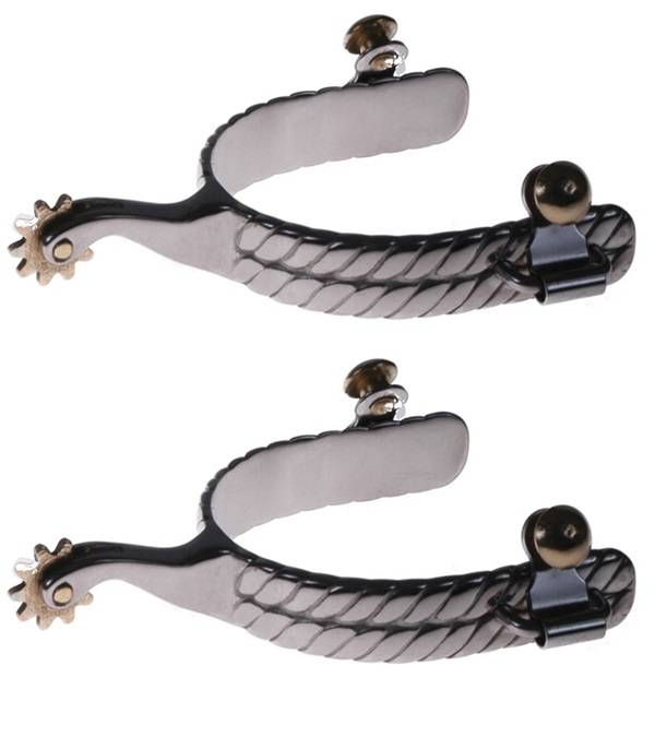 Jacks Spurs with Braided Band