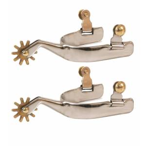 Jacks Spurs with Brass Rowl and Buttons