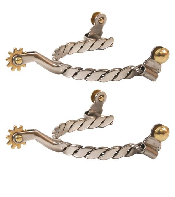 Jacks Ladies Twisted Band Spurs
