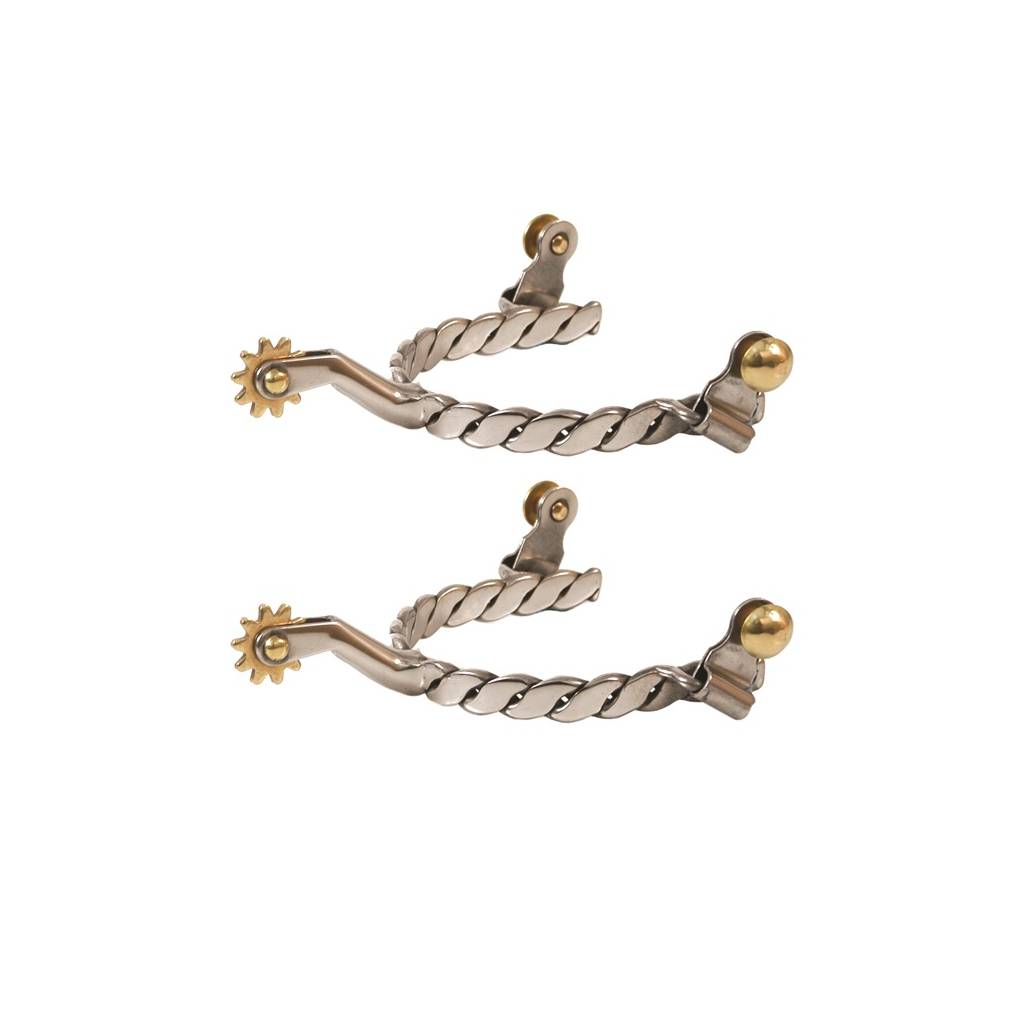 Jacks Mens Twisted Band Spurs